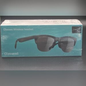 Wireless Glasses Headset - Black